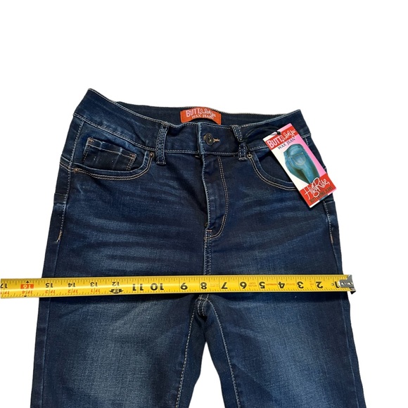 Butt I Love You High Rise Butt Lifting Wax Jeans Size 1/25 - Picture 8 of 17